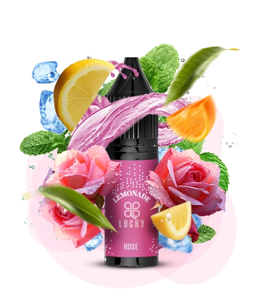 Сольова рідина Lucky Lemonade 15 мл 50 мг Rose (Троянда)