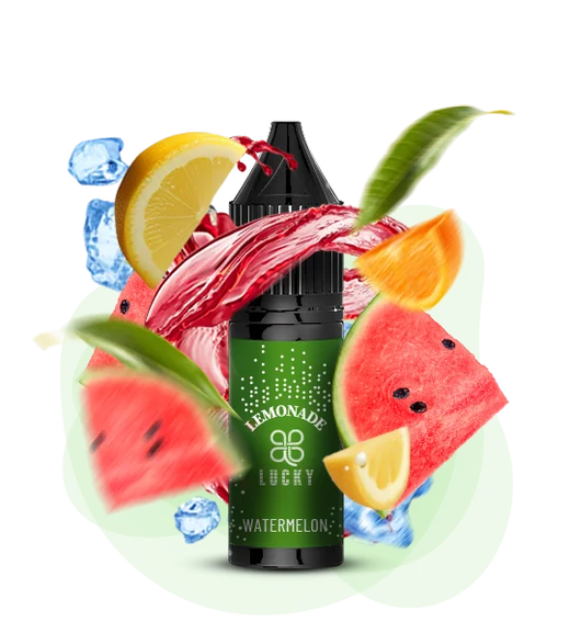 Сольова рідина Lucky Lemonade 15 мл 50 мг Watermelon (Кавун)
