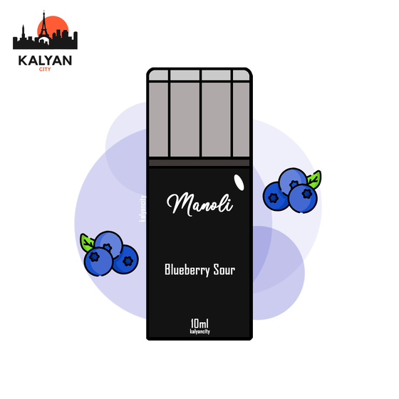 Жидкость Manoli Liquid 10 ml Blueberry Sour (Кислая Черника)