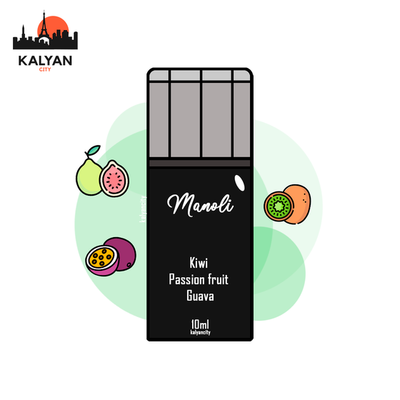 Рідина Manoli Liquid 10 ml Kiwi Passion fruit Guava (Ківі Маракуйя Гуава)