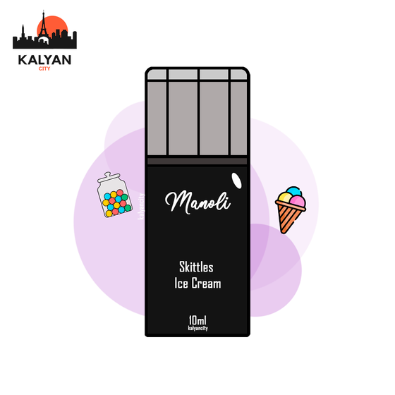 Рідина Manoli Liquid 10 ml Skittles Ice Cream (Скітлс Морозиво)