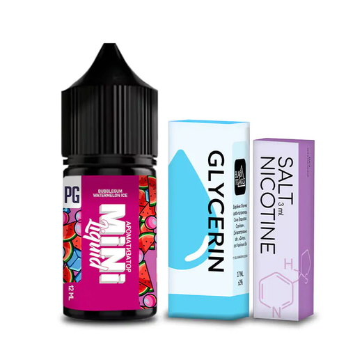 Набор Mini Liquid Bubblegum Watermelon Ice (Арбузная жвачка Лед) 30 мл 30 мг