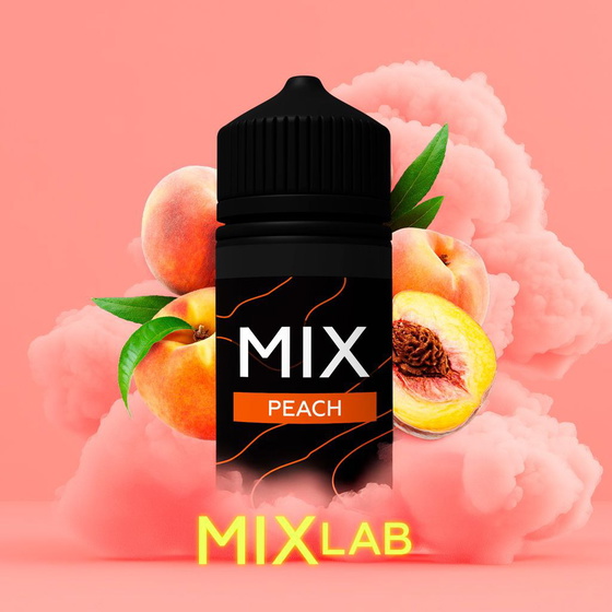 Сольова рідина MIX Peach (Персик) 30 мл 50 мг