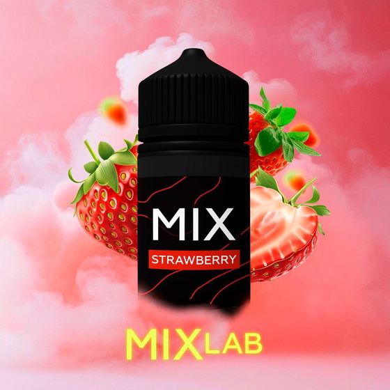 Сольова рідина MIX Strawberry (Полуниця) 30 мл 50 мг