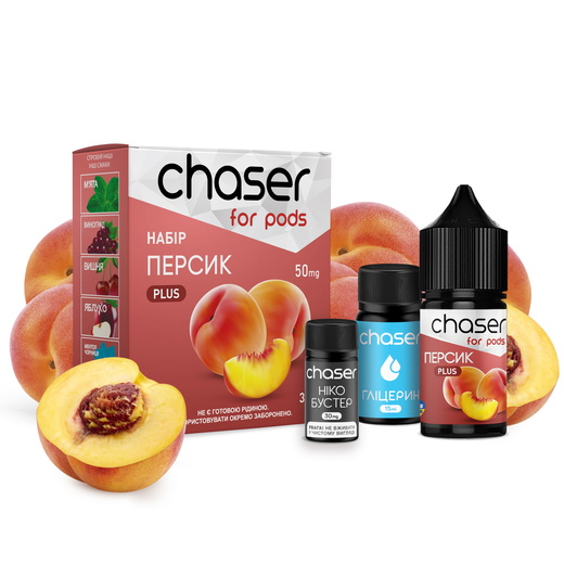 Набір Chaser For Pods 30 мл Peach (Персик)