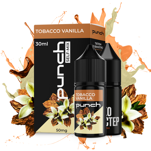 Набор Punch Tobacco Vanilla (Ваниль Табак) 30 мл 50 мг