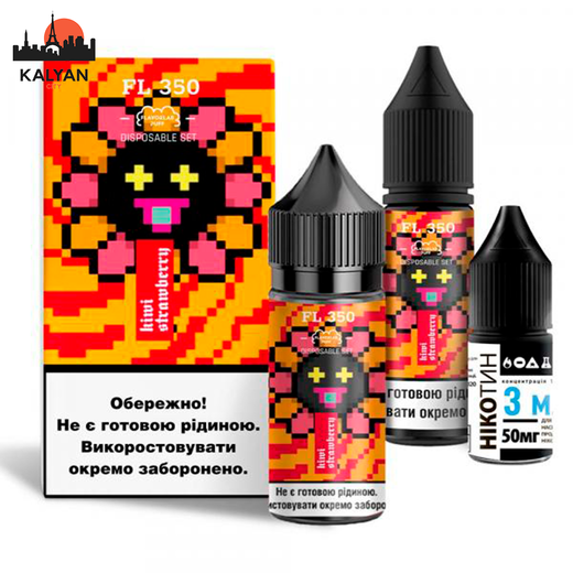 Набір Flavorlab FL350 Kiwi Strawberry (Ківі Полуниця) 30 мл