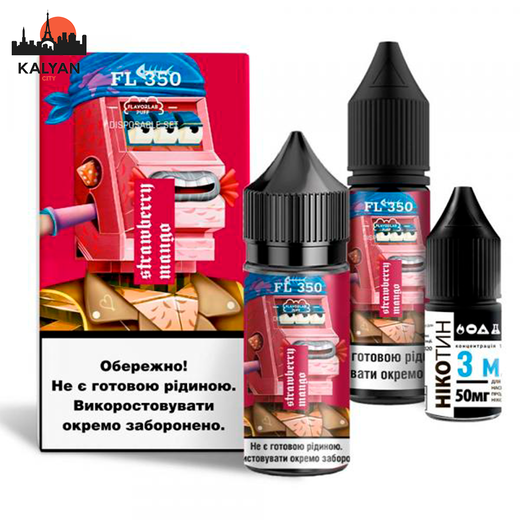 Набор Flavorlab FL350 Strawberry Mango (Клубника Манго) 30 мл