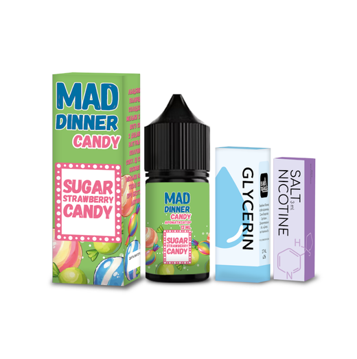 Набір сольової рідини Mad Dinner Candy (Цукерка) 30 мл 50 мг