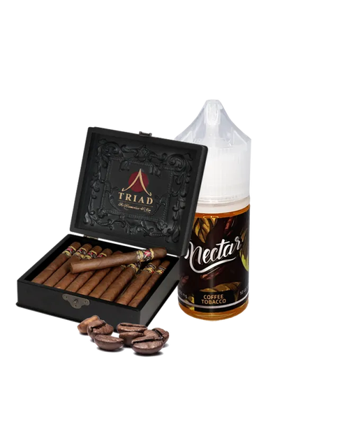 Сольова рідина Nectar 15 мл 50 мг Coffee Tobacco (Кава Тютюн)