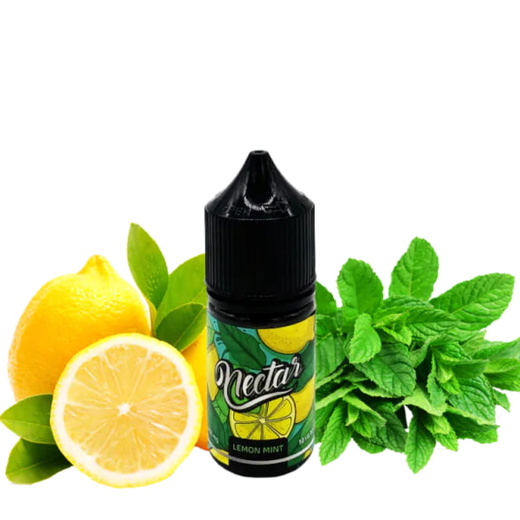 Сольова рідина Nectar 15 мл 50 мг Lemon Mint (Лимон М'ята)