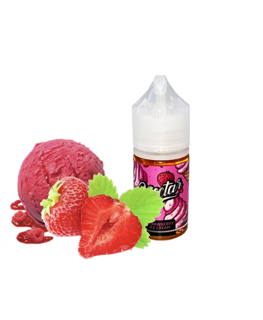 Сольова рідина Nectar 15 мл 50 мг Strawberry Ice Cream (Полуничне морозиво)