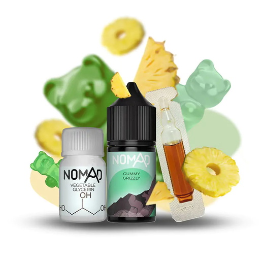 Набір Nomad Gummy Grizzly (Ананасові мармеладні ведмедики) 30 мл 50 мг