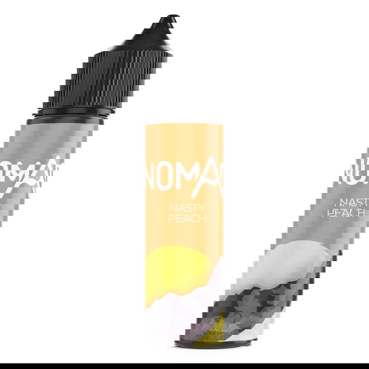 Набір органічної рідини Nomad Nesty Peach (Персиковий чай) 60 мл 3 мг