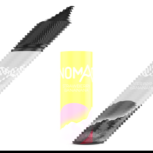 Набір органічної рідини Nomad Strawberry bananana (Полуниця Банан) 60 мл 3 мг