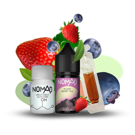 Набір Nomad Silent Berry Tea (Ягідний чай) 30 мл 50 мг