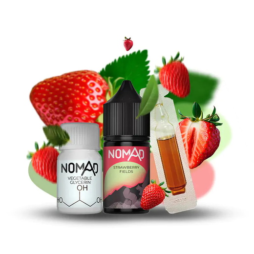 Набор Nomad Strawberry Fields (Сочная клубника) 30 мл 30 мг