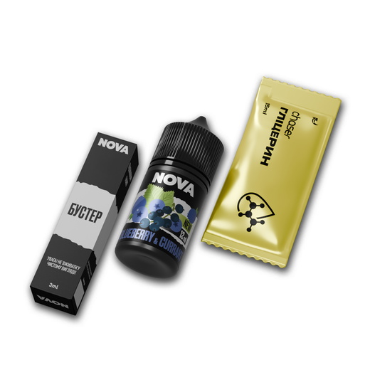 Набор Nova Blueberry Currant (Черника Смородина) 30 мл 65 мг