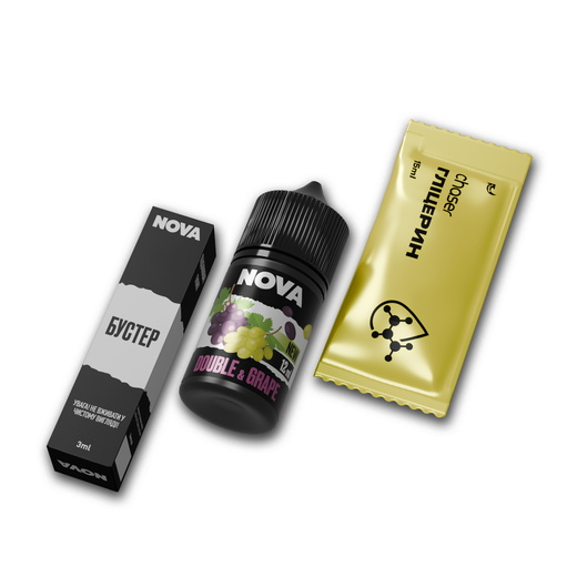 Набор Nova Double Grape (Двойной Виноград) 30 мл 65 мг
