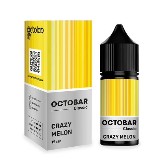 Набор солевой жидкости Octobar Classic Crazy Melon (Арбуз Дыня) 30 мл 50 мг