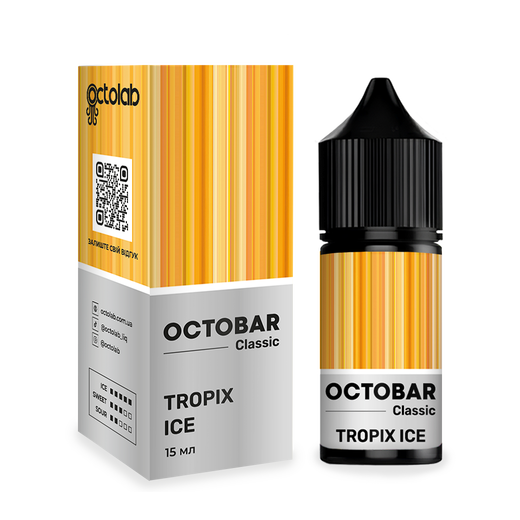 Набор солевой жидкости Octobar Classic Tropix Ice (Манго Ананас Лед) 30 мл 50 мг