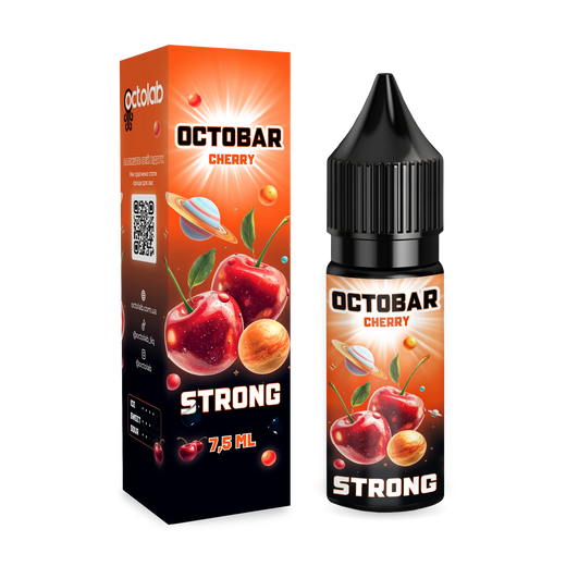 Набор солевой жидкости Octobar Strong Cherry (Вишня) 10 мл 50 мг