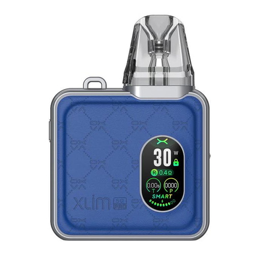 Pod-система OXVA XLIM Pro SQ Kit Blue Leather (Матовый синій)