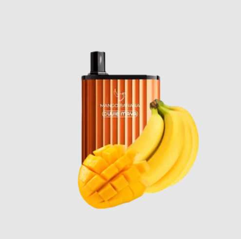 Одноразовий Pod HQD Cuvie Maya 6000 Mango Banana (Манго Банан)