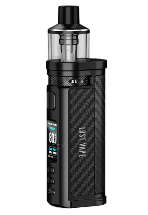 Pod-система Lost Vape Centaurus Q80 Pod Mod Black Carbon Fiber