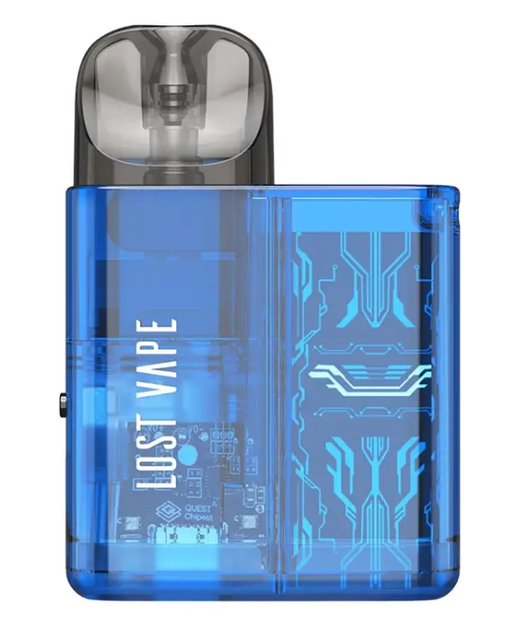 Pod-система Lost Vape Ursa Baby Pod Blue Clear (Блакитний)