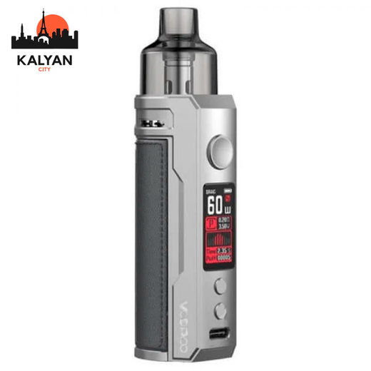 Pod-система VooPoo Drag X Pod Mod Kit Silver Dark Grey