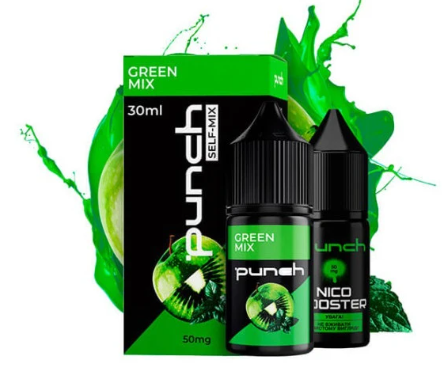 Набір Punch Green Mix (Яблуко Ківі М'ята) 30 мл 50 мг