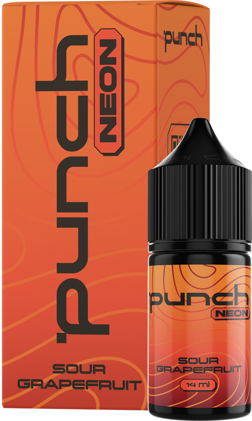 Набор Punch Neon Sour Grapefruit (Кислый грейпфрут) 30 мл 50 мг