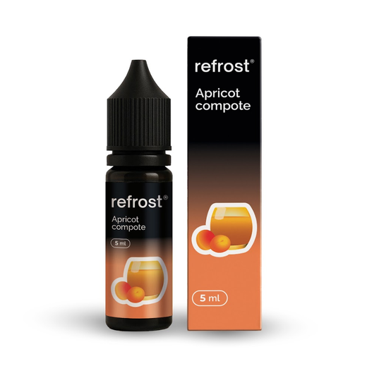 Набор жидкости Refrost Apricot Compote (Абрикосовый компот) 15 мл 50 мг