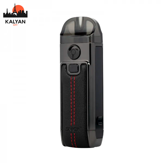 Pod-система Smok Nord 4 (80W) Leather Black (Чорний)