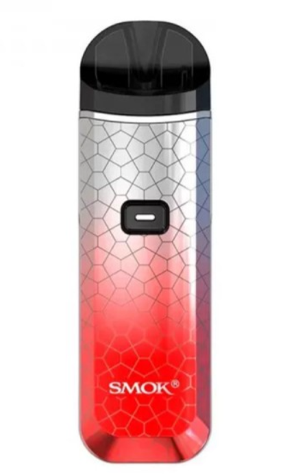 Pod-система Smok Nord PRO Silver Red Armor (Серебристо-красный)