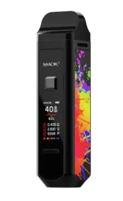 Pod-система Smok RPM 40 Black and 7-color (Чорний із 7-кольорами)