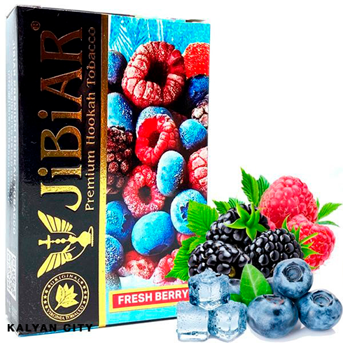 Табак JIBIAR Fresh Berry (Ягоды Лед) 50 гр