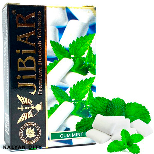 Табак JIBIAR Gum Mint (Жвачка Мята) 50 гр