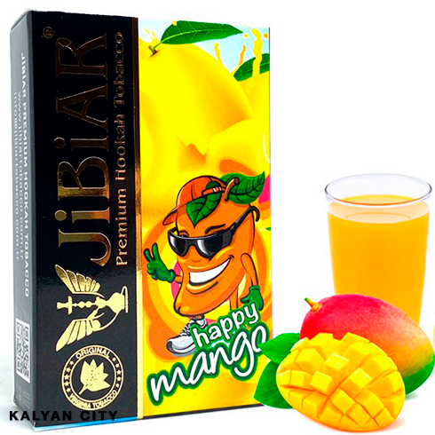 Тютюн JIBIAR Happy Mango (Хеппі Манго) 50 г