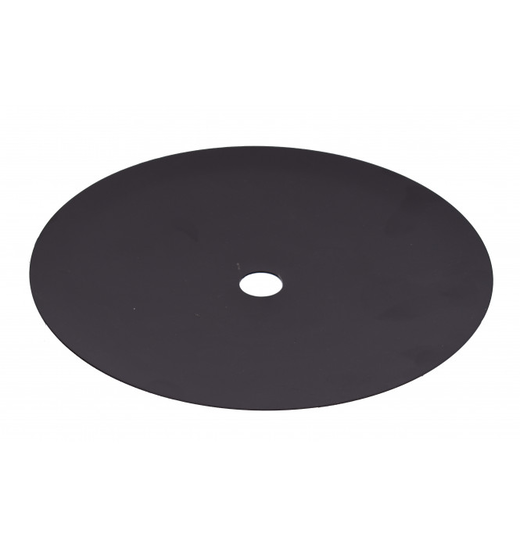 Тарілка Yahya 24.5 см Black (Чорний)