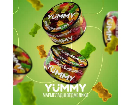 Тютюн Yummy Мармеладні ведмежата 100 гр