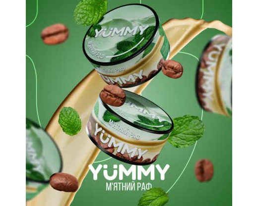 Тютюн Yummy М'ятний раф 100 гр