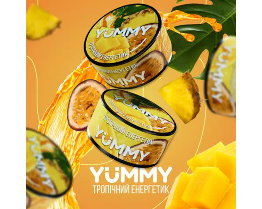 Тютюн Yummy Тропічний енергетик 100 гр