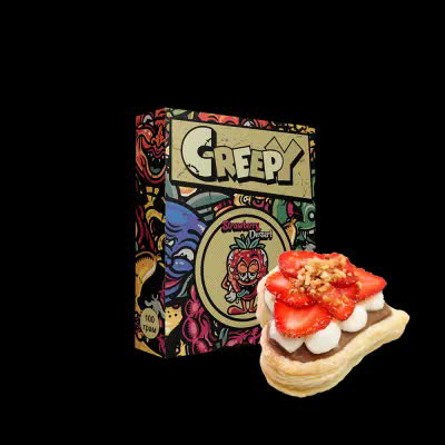 Тютюн Creepy Strawberry Dessert (Полуничний десерт) 100 гр