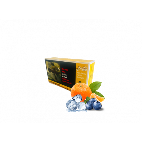 Тютюн Serbetli Ice Tangerine Blueberry (Лід Мандарин Чорниця) 500 грам