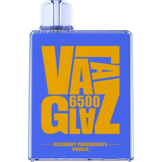 Одноразка VAAL GLAZ 6500 Blueberry Pomegranate Vanilla (Черника Гранат Ваниль)