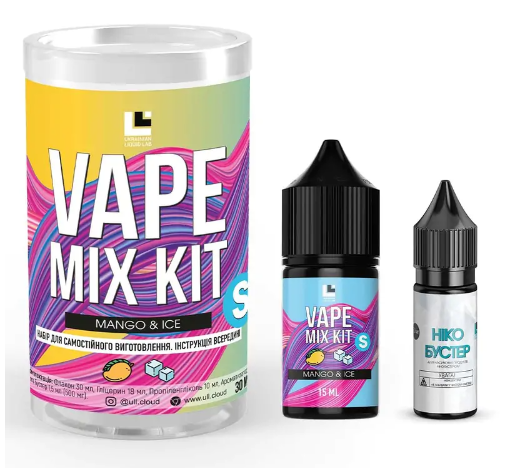 Набір Vape Mix Kit 30 мл Mango Ice (Манго Лід)