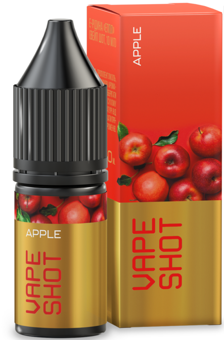 Жидкость Vape Shot Apple (Яблоко) 10 мл 50 мг