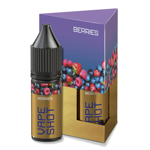 Набор солевой жидкости Vape Shot Berries (Ягоды) 15 мл 25 мг